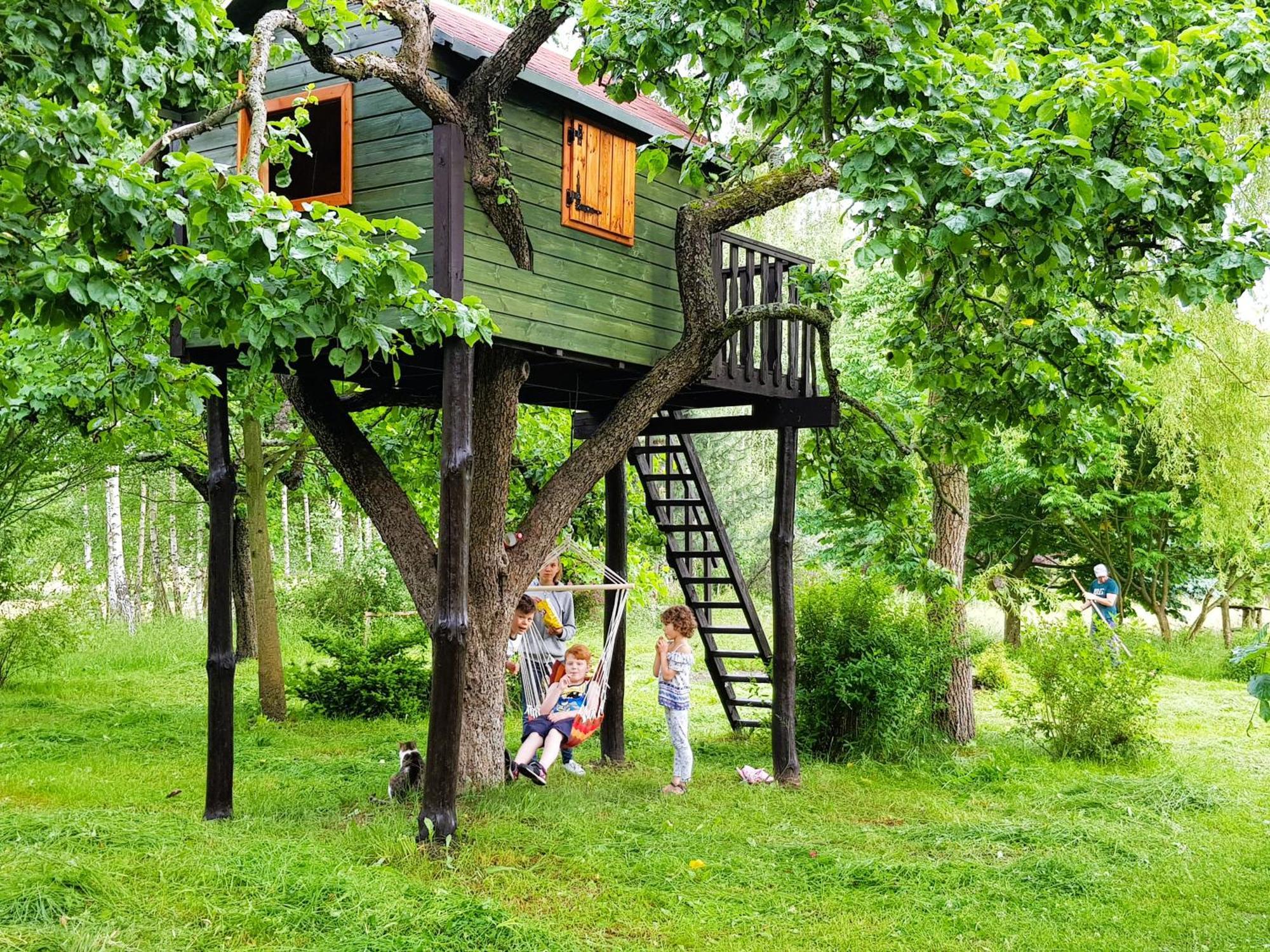 Reglowka Z Kominkiem Ogrod Altanka Villa Wola Krakowianska